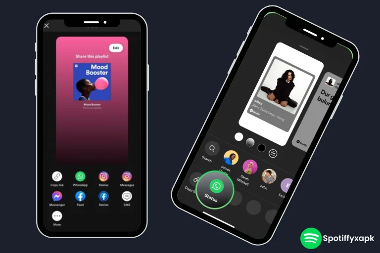 Share Music and Messages feature in spotify x